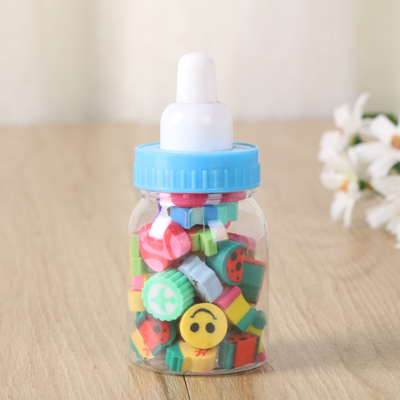 奶嘴瓶橡皮擦套装儿童新年礼物创意文具礼品